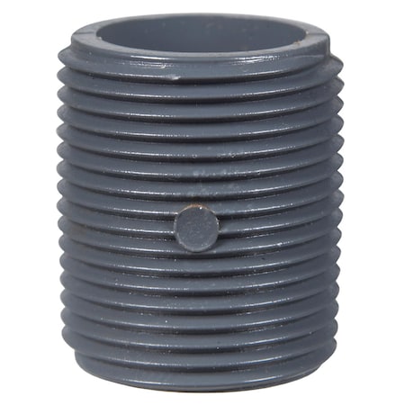 B & K B&K Schedule 80 1 in. MIP X 1 in. D MIP PVC Close Nipple 1 pk 405-001